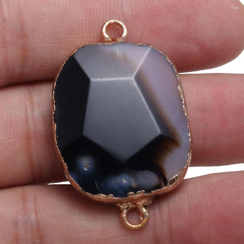 Pendant Necklaces Natural Stone Gem Irregular Faceted Black Agate DIY Retro Classic Necklace Sweater Chain Jewelry Accessories Gift Making
Pendant Necklaces Natural Stone Gem Irregular Faceted Black Agate DIY Retro Classic Necklace Sweater Chain Jewelry Accessories Gift Making