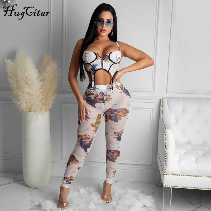 Women Two Piece Pants Hugcitar 2023 Sleeveless Patchwork Zipper Print Camis Leggings 2 Matching Sets Spring Summer Women Sexy Tracksuit Outfits 230414, Blue
Women Two Piece Pants Hugcitar 2023 Sleeveless Patchwork Zipper Print Camis Leggings 2 Matching Sets Spring Summer Women Sexy Tracksuit Outfits 230414, Blue