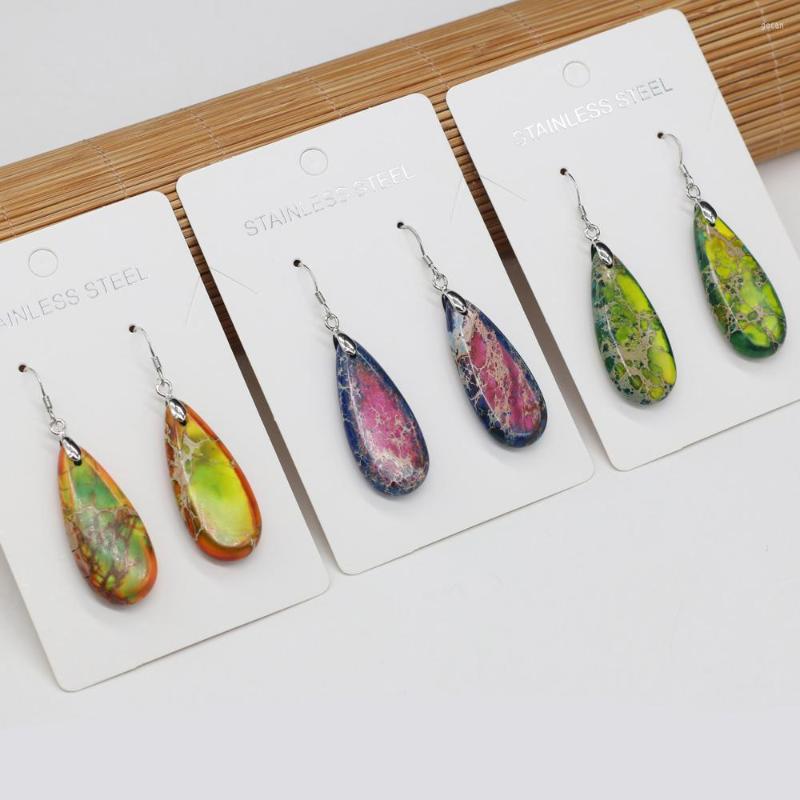 Stud Earrings Natural Stone Long Water Drop Emperor Mix Color Temperament Fashion For Women Jewelry Gifts Size 28x35mm
Stud Earrings Natural Stone Long Water Drop Emperor Mix Color Temperament Fashion For Women Jewelry Gifts Size 28x35mm
