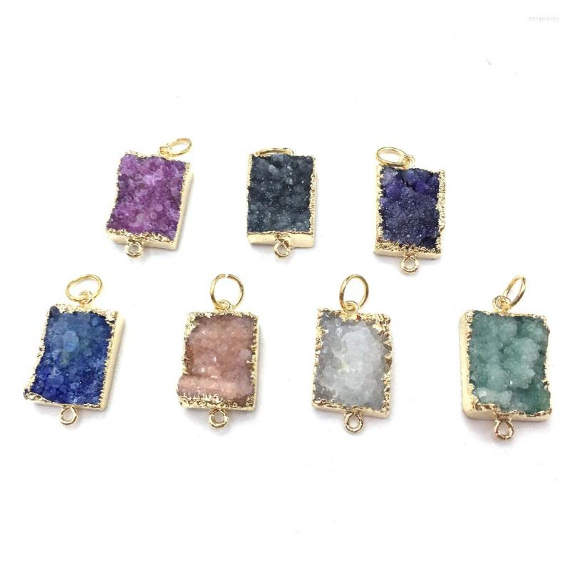 Pendant Necklaces Natural Stone Gem Rectangular Agate Crystal Bud Loose Bead Connector Handmade Crafts DIY Necklace Sweater Chain Jewelry
Pendant Necklaces Natural Stone Gem Rectangular Agate Crystal Bud Loose Bead Connector Handmade Crafts DIY Necklace Sweater Chain Jewelry