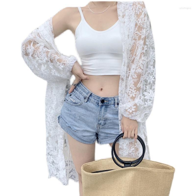 Women's Jackets Fashion Hollow Lace Cardigan Loose Long Sleeve Women Sun Protection Coat Female Cardigans Women's Coats Outerwear A121, White
Women's Jackets Fashion Hollow Lace Cardigan Loose Long Sleeve Women Sun Protection Coat Female Cardigans Women's Coats Outerwear A121, White