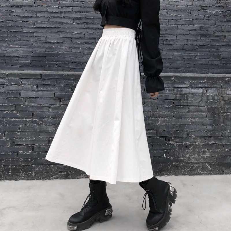 Skirts Fashion Women Vintage Autumn Winter Mid-Calf High Waist Ins A-line Tent Pleated Skirt Clothes Streewear White Black1, Black
Skirts Fashion Women Vintage Autumn Winter Mid-Calf High Waist Ins A-line Tent Pleated Skirt Clothes Streewear White Black1, Black