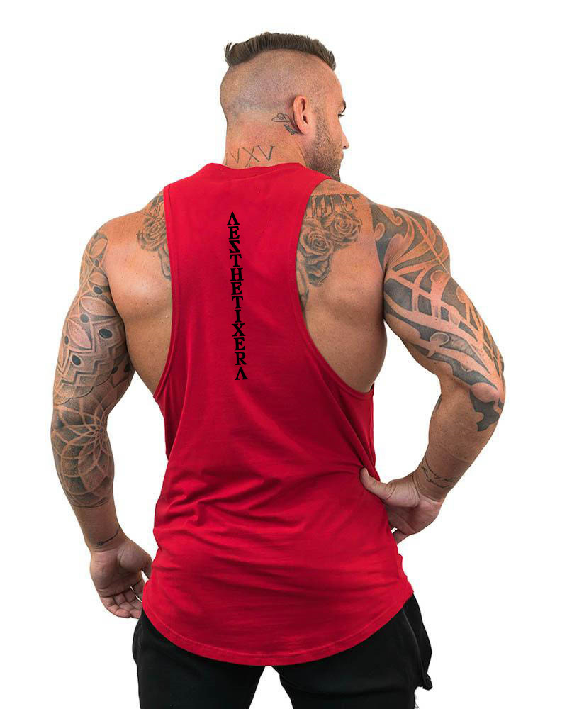 Men's Tank Tops Workout Brand Vest Bodybuilding Clothing Casual Cotton Gym Men Sleeveless Fashion Fitness Stringer Muscle Undershirt 230414, White
Men's Tank Tops Workout Brand Vest Bodybuilding Clothing Casual Cotton Gym Men Sleeveless Fashion Fitness Stringer Muscle Undershirt 230414, White