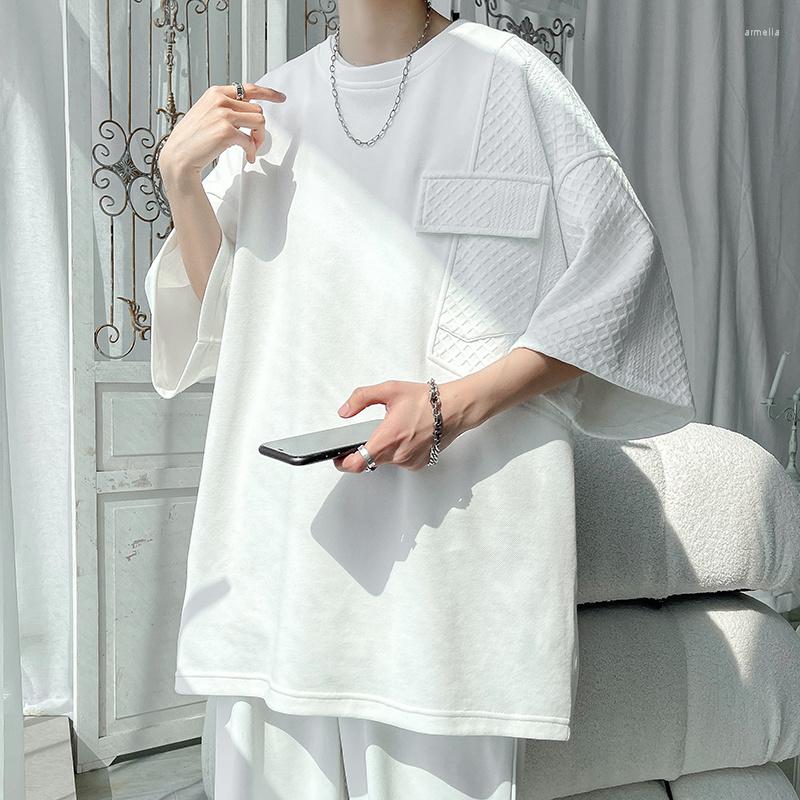 Men's T Shirts Summer Short Sleeve T-shirt Men Fashion Casual Oversized Shirt Streetwear Hip Hop Loose Round Neck Tshirt Mens Large Size, White
Men's T Shirts Summer Short Sleeve T-shirt Men Fashion Casual Oversized Shirt Streetwear Hip Hop Loose Round Neck Tshirt Mens Large Size, White