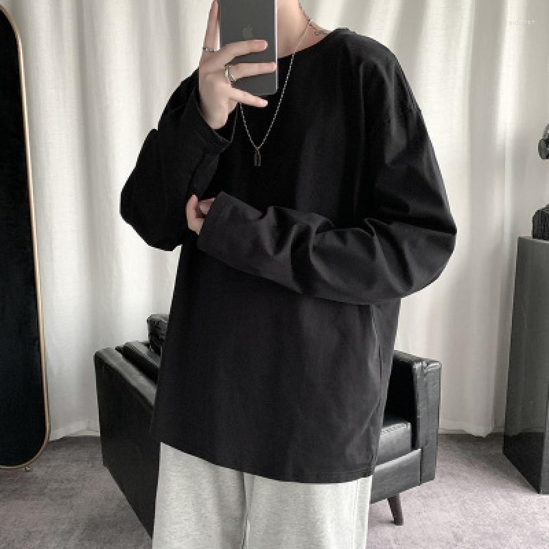 Men's T Shirts 2023 Spring Men's T-Shirt Solid Color Basic Shirt Round Neck Long Sleeve Tshirts Korean Couple Women Man Casual Tees On, Black
Men's T Shirts 2023 Spring Men's T-Shirt Solid Color Basic Shirt Round Neck Long Sleeve Tshirts Korean Couple Women Man Casual Tees On, Black