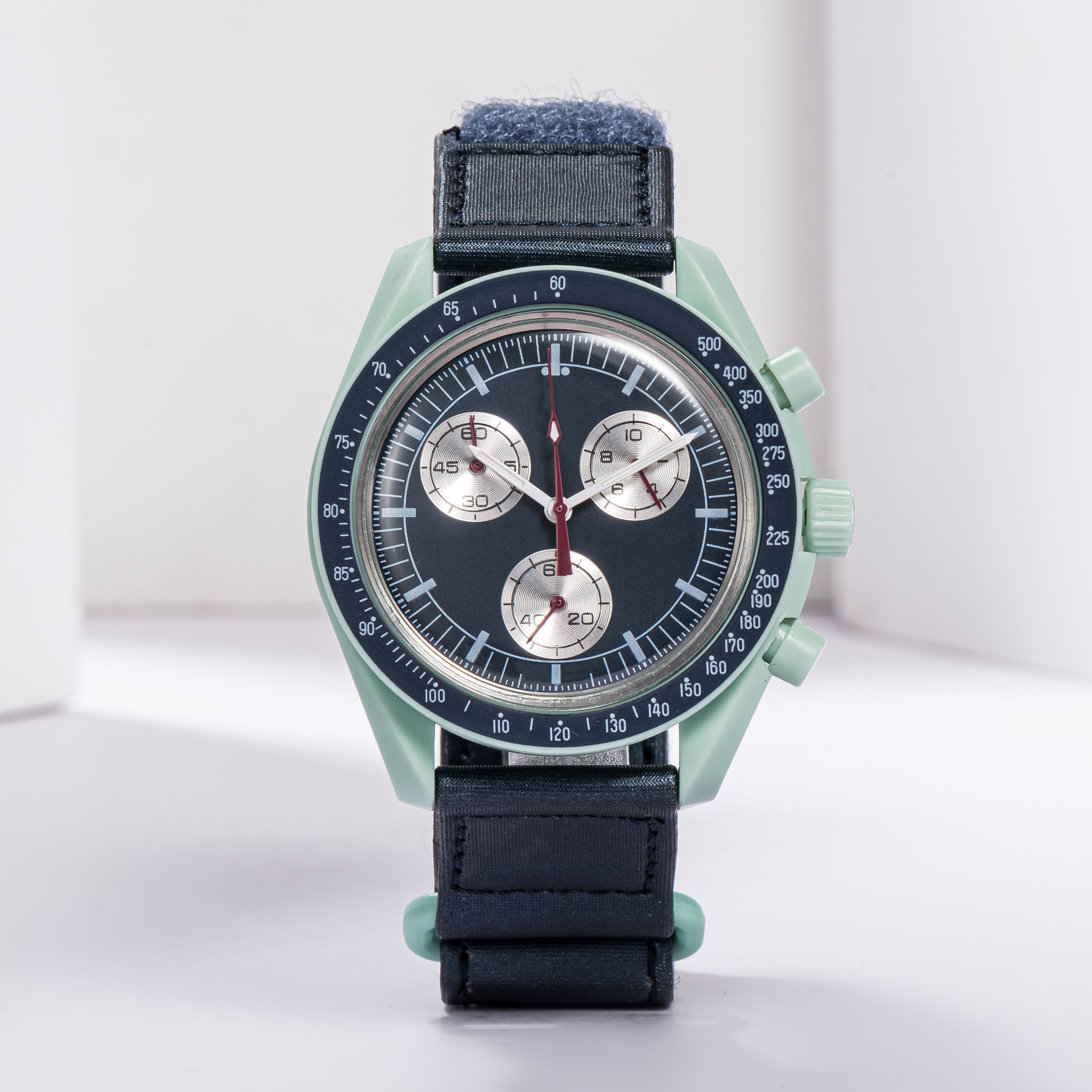 Bioceramic Planet Moon Men's Watch Full Function Quarz Chronograph Mission To Mercury 42mm Nylon Luxury Watch Limited Edition Master Watch 2023 New, Waterproof
