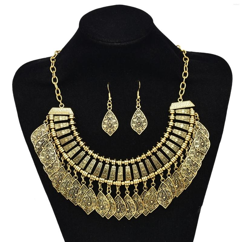 Necklace Earrings Set Afghan Vintage Tribal Silver Color Statement Collar Choker Bib Earring Short Chain Coin Necklaces, Picture shown
Necklace Earrings Set Afghan Vintage Tribal Silver Color Statement Collar Choker Bib Earring Short Chain Coin Necklaces, Picture shown