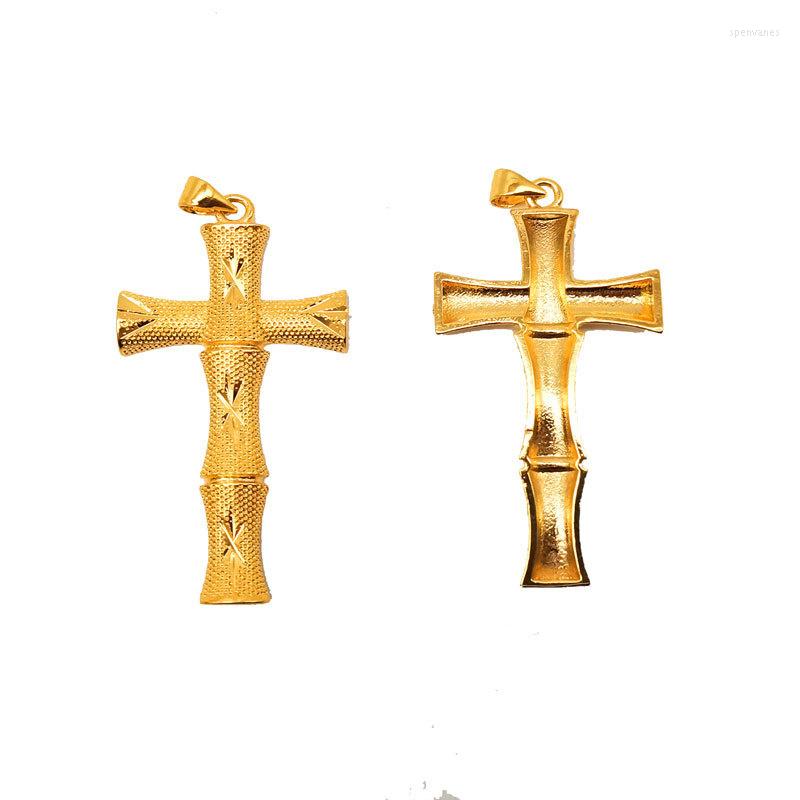 Chains Copy Real Gold 24k 999en Bamboo Festival Flower Cross Pendant Versatile 999 And Women's Color Pure 18K Jewelry
Chains Copy Real Gold 24k 999en Bamboo Festival Flower Cross Pendant Versatile 999 And Women's Color Pure 18K Jewelry