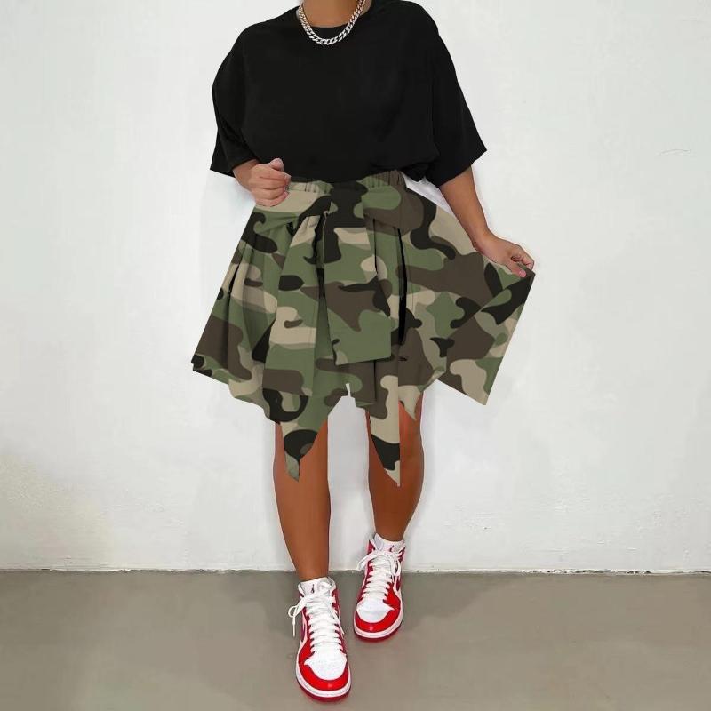Skirts 2023 Women Plaid Irregular High Waist Knee Length Summer Holiday Streetwear Sleeve Wrapped Lace Up Skirt, Pink
Skirts 2023 Women Plaid Irregular High Waist Knee Length Summer Holiday Streetwear Sleeve Wrapped Lace Up Skirt, Pink