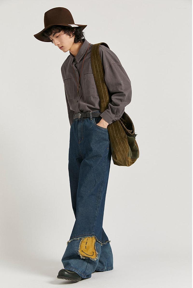 Men's Jeans Korean Style Harajuku Contrast Baggy Men High Street Patchworked Couple Pants Trousers Hip Hop Unisex, Army green
Men's Jeans Korean Style Harajuku Contrast Baggy Men High Street Patchworked Couple Pants Trousers Hip Hop Unisex, Army green