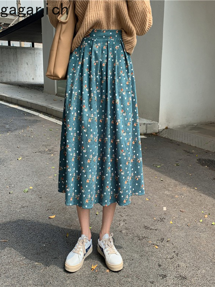 Skirts Gagarich Retro Floral Skirt Autumn Winter Korean Style Corduroy Large Swing Crotch Harajuku Winter Mid-length Skirts Women 230414, Blue
Skirts Gagarich Retro Floral Skirt Autumn Winter Korean Style Corduroy Large Swing Crotch Harajuku Winter Mid-length Skirts Women 230414, Blue