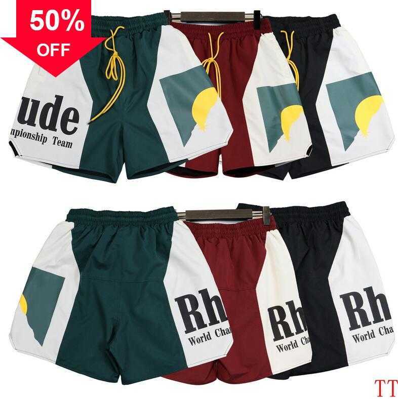 Shorts Designer Men Rh Limited Rhude Summer Swim Short Knee Length Hip Hop High Street Training Beach Pants Mens Elastic Waist Basketball ShortsS to 2XL Size
Shorts Designer Men Rh Limited Rhude Summer Swim Short Knee Length Hip Hop High Street Training Beach Pants Mens Elastic Waist Basketball ShortsS to 2XL Size