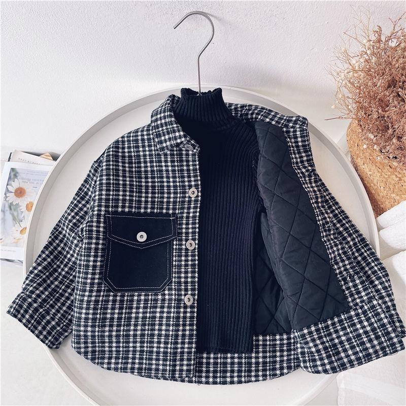 Jackets Boys' Quilted Splicing Coat 2023 Children's Autumn And Winter Clothes Cotton-Padded Baby Padded Top, No velvet
Jackets Boys' Quilted Splicing Coat 2023 Children's Autumn And Winter Clothes Cotton-Padded Baby Padded Top, No velvet