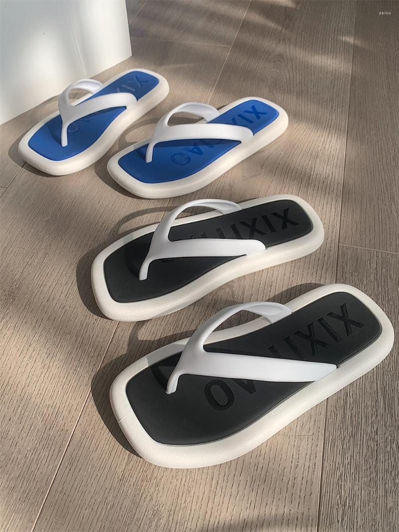 Slippers Couples Casual Outwear Flip Flops Summer Slipper Women Ins Tide Anti Slip Soft Sole Fashion Men's Contrast Color Beach Shoes, Solid mint
Slippers Couples Casual Outwear Flip Flops Summer Slipper Women Ins Tide Anti Slip Soft Sole Fashion Men's Contrast Color Beach Shoes, Solid mint