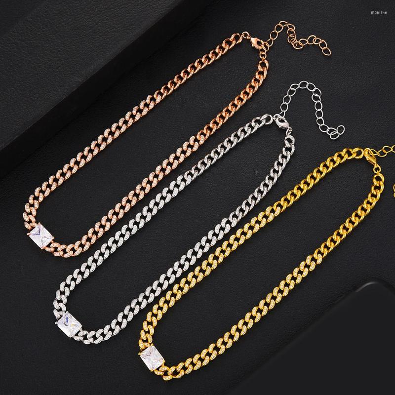 Choker Siscathy Trend Cuban Chain Thick Necklaces Zirconia For Women Accessories On The Neck Party Jewelry Girl Gifts
Choker Siscathy Trend Cuban Chain Thick Necklaces Zirconia For Women Accessories On The Neck Party Jewelry Girl Gifts