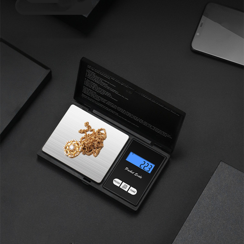 

High Quality Mini Pocket Digital Scales Silver Coin Gold Jewelry Weigh Balance LCD Electronic Digital Jewelry Scale Balance 100g/0.01g 200g/0.01g 500g/0.01g 1kg/0.1g