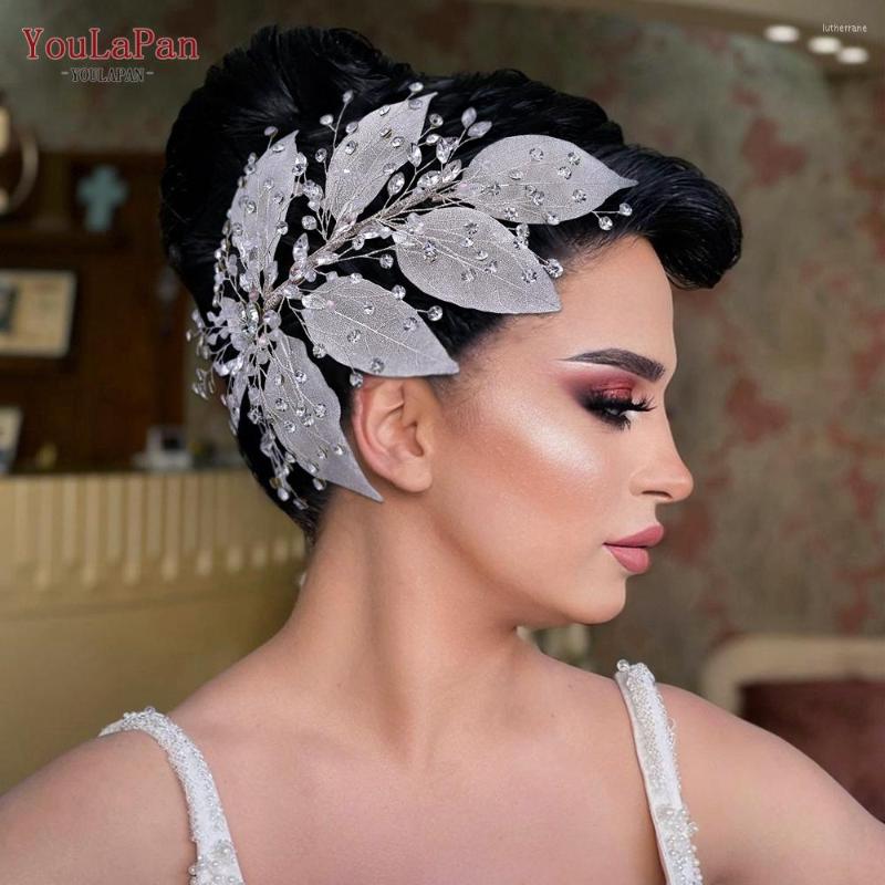 Hair Clips YouLaPan HP285 Leaves Shape Headpiece For Bride Wedding Headband Women Tiara Rhinestone Bridal Side Piece Accessories
Hair Clips YouLaPan HP285 Leaves Shape Headpiece For Bride Wedding Headband Women Tiara Rhinestone Bridal Side Piece Accessories