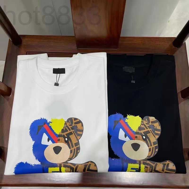 Men's T-shirts Designer Mens t Shirt Summer New Short Sleeve Tshirts Bear Print Pullover Tee Men Women Cotton Half Sleeves Loose Sweatshirt H1O3, White 1
Men's T-shirts Designer Mens t Shirt Summer New Short Sleeve Tshirts Bear Print Pullover Tee Men Women Cotton Half Sleeves Loose Sweatshirt H1O3, White 1