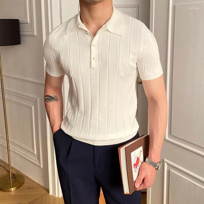 Men's T Shirts Men Clothing 2023 Men's Summer Slim Short Sleeve T-shirt Simple Japanese Pit Strip Casual Lapel Shirt, White
Men's T Shirts Men Clothing 2023 Men's Summer Slim Short Sleeve T-shirt Simple Japanese Pit Strip Casual Lapel Shirt, White