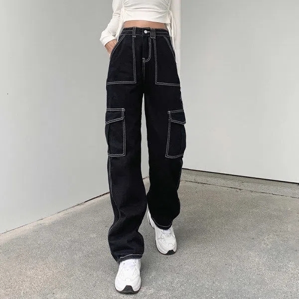 Women' Jeans Women Jeans Black High Waist Loose Comfortable Jeans For Women Pants Elastic Casual Fashion Female Baggy Denim Trousers 230413, Sky blue
Women' Jeans Women Jeans Black High Waist Loose Comfortable Jeans For Women Pants Elastic Casual Fashion Female Baggy Denim Trousers 230413, Sky blue