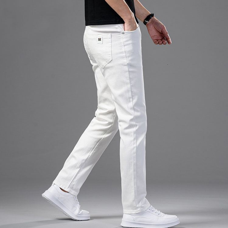Men's Jeans Men Stretch Skinny Jeans Fashion Casual Slim Fit Denim Trousers White Pants Male Brand Clothes Business jeans for men Chinos 230414, 109 white
Men's Jeans Men Stretch Skinny Jeans Fashion Casual Slim Fit Denim Trousers White Pants Male Brand Clothes Business jeans for men Chinos 230414, 109 white