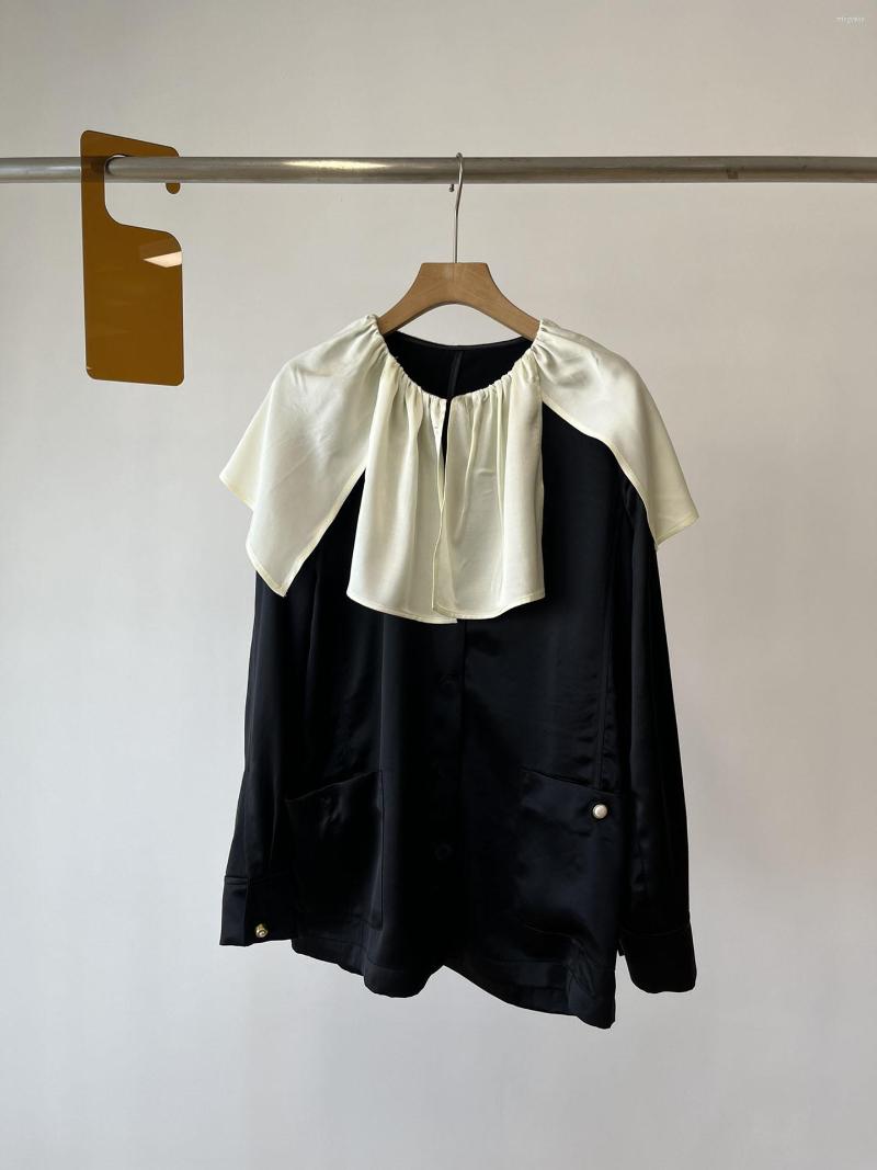 Women' T Shirts Ruffled Stitching Shirt Lazy And Smooth Version Of The Advanced Without Losing A Soft Sense, Multi
Women' T Shirts Ruffled Stitching Shirt Lazy And Smooth Version Of The Advanced Without Losing A Soft Sense, Multi