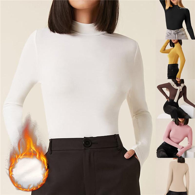 Women's T Shirts Thickened Warm Turtleneck Bottoming Tops For Women Solid Color T-shirts Women's High Collar Winter Long Sleeve Inner, Black
Women's T Shirts Thickened Warm Turtleneck Bottoming Tops For Women Solid Color T-shirts Women's High Collar Winter Long Sleeve Inner, Black