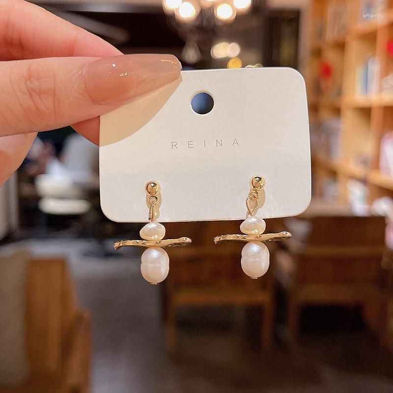 Dangle Earrings Copper Baroque Pearl Drop Earring Snowman Funny Metal Liquid Beaded Earings Long Stylish Steampunk Jewelry Pendientes
Dangle Earrings Copper Baroque Pearl Drop Earring Snowman Funny Metal Liquid Beaded Earings Long Stylish Steampunk Jewelry Pendientes