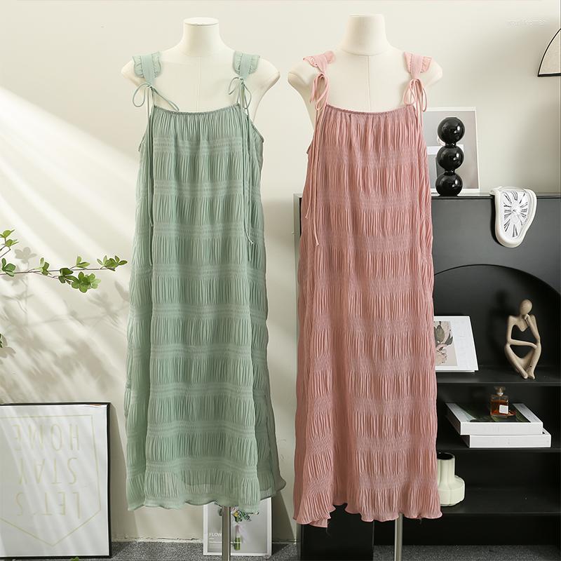 Casual Dresses GUUZYUVIZ Vintage Wooden Ear Lace Up Pleated Suspender Dress Women Summer Loose And Slim, Black
Casual Dresses GUUZYUVIZ Vintage Wooden Ear Lace Up Pleated Suspender Dress Women Summer Loose And Slim, Black