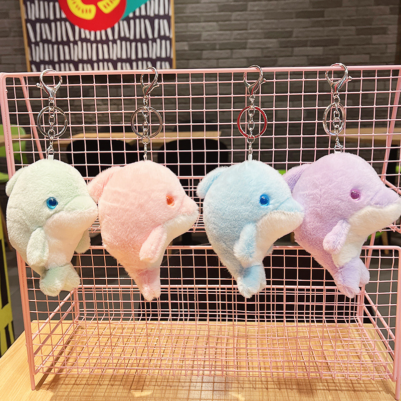 Plush Keychains Dolphin schoolbag trumpet hanging ornament doll pendant grab machine doll cute key figurine mini wholesale, Multicolor
Plush Keychains Dolphin schoolbag trumpet hanging ornament doll pendant grab machine doll cute key figurine mini wholesale, Multicolor