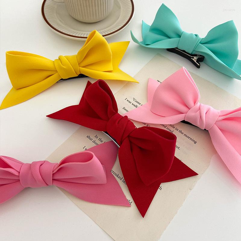 Hair Accessories Girl Three-dimensional Bow Hairpin Solid Color Cute Sweet Top Clip Edge Fashion Simple Women's, Yellow
Hair Accessories Girl Three-dimensional Bow Hairpin Solid Color Cute Sweet Top Clip Edge Fashion Simple Women's, Yellow
