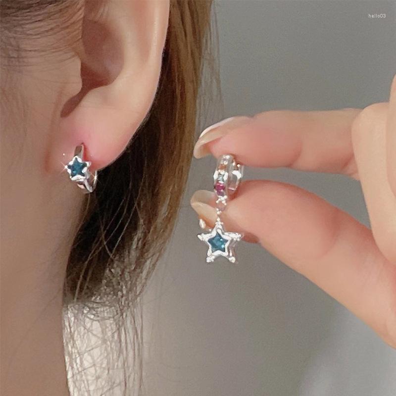 Dangle Earrings Korean Colorful Rhinestones Pentagram Stars Drop For Women Trend Sweet Cool Charms Buckle Stud Fashion Jewelry
Dangle Earrings Korean Colorful Rhinestones Pentagram Stars Drop For Women Trend Sweet Cool Charms Buckle Stud Fashion Jewelry