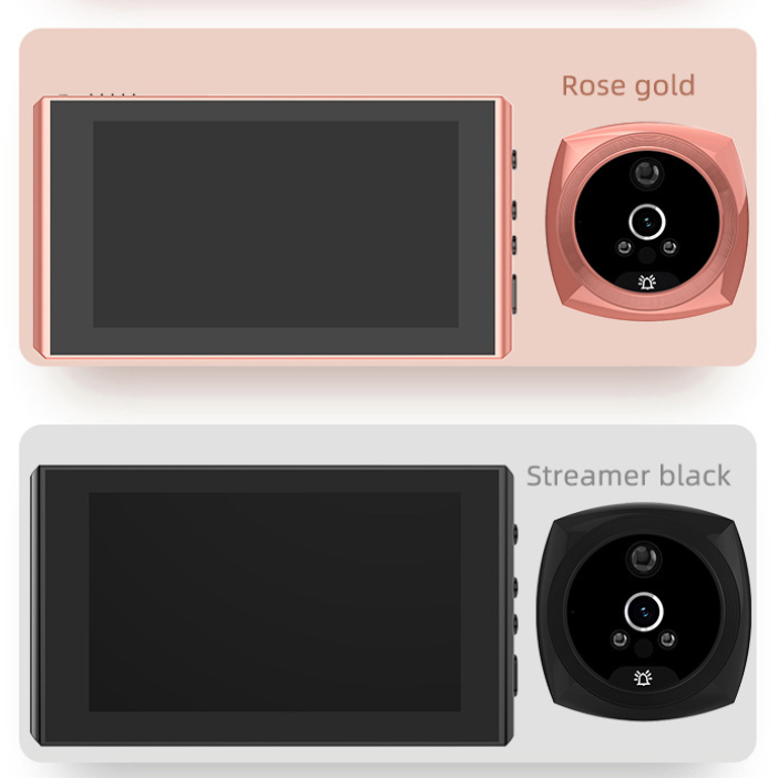4.3 Inch Intelligent Electronic Cat Eye Camera Control Doorbell Night Vision Video Recording Doorbell Home Safety Door Monitor - view 7