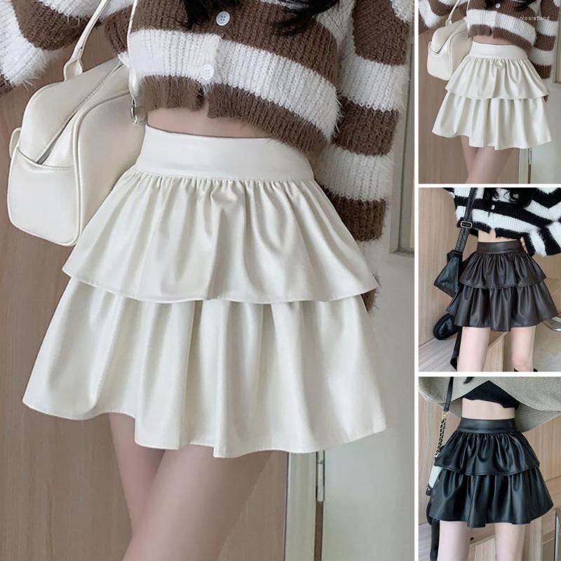 Skirts Fashion Temperament Solid Color Pleated PU Buttock Wrap Skirt Women' Short 2023, Coffee
Skirts Fashion Temperament Solid Color Pleated PU Buttock Wrap Skirt Women' Short 2023, Coffee