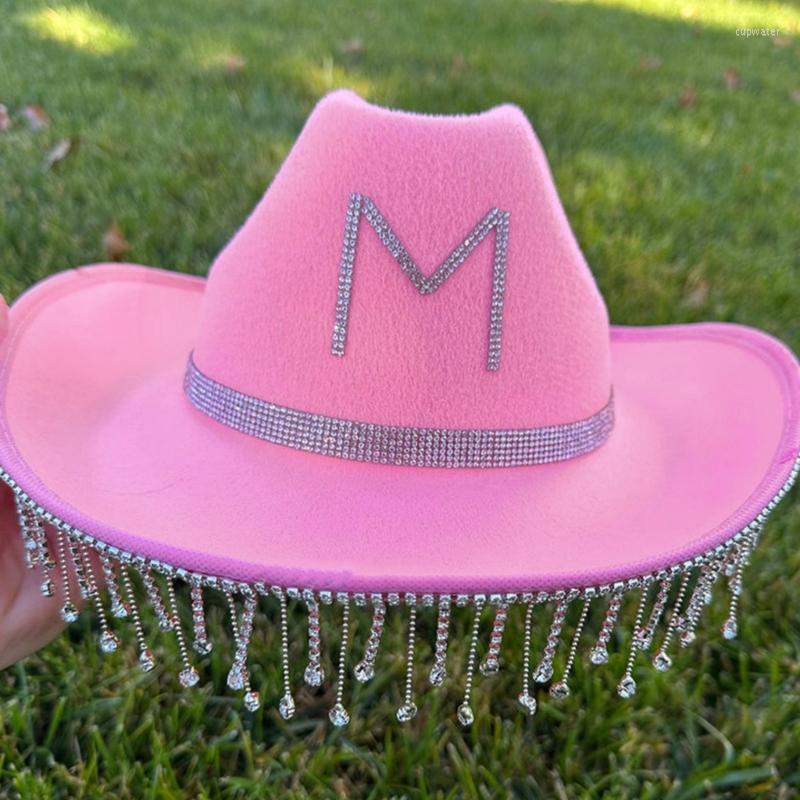 Berets 1 PC Summer Shinning Dangle Cowgirls Hat Wedding Cowboy Seaside Cowgirl Elegant Dress Accessory Drop, White
Berets 1 PC Summer Shinning Dangle Cowgirls Hat Wedding Cowboy Seaside Cowgirl Elegant Dress Accessory Drop, White