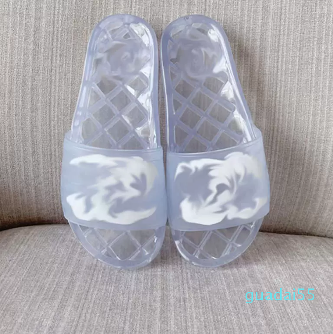 2023 Slippers Sandals Clear PVC rubber Crystal Sandal Shoes retro Platform Flip Flops Men Flat slide Luxury Designer Beach Shoes, White;20224804
2023 Slippers Sandals Clear PVC rubber Crystal Sandal Shoes retro Platform Flip Flops Men Flat slide Luxury Designer Beach Shoes, White;20224804
