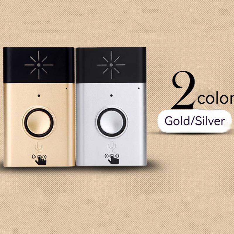 H6T Dingdong Talking Doorbell Long-distance Intercom Distress Device Wireless Home Call Reminder Applicable to All Doors One Drag One