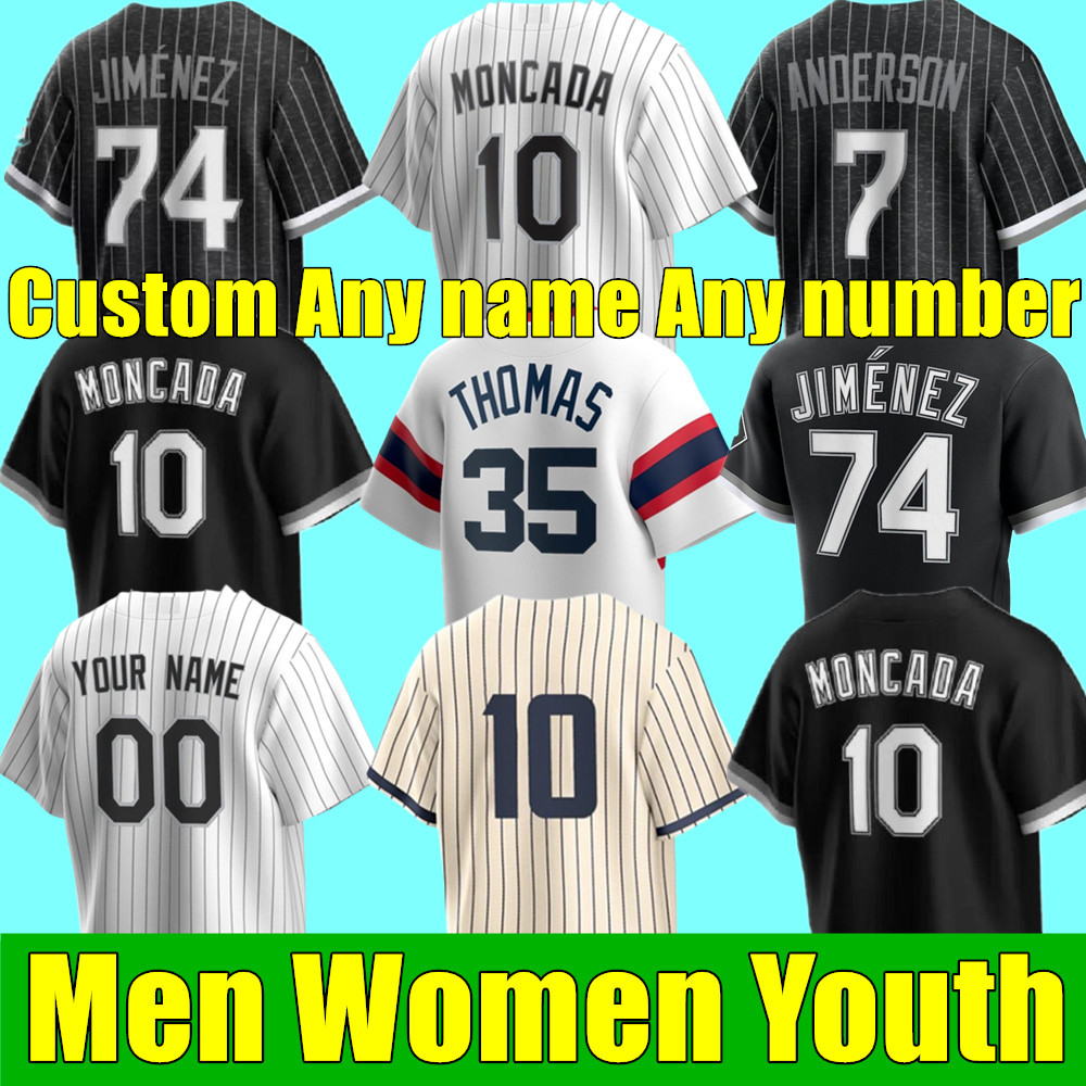 Southside Chicago 7 Tim Anderson Baseball Jersey White Sox Eloy Jimenez Jose Abreu 88 Luis Robert Yoan Moncada Bo Jackson Lucas Giolito Yermin Mercede Keuchel Thomas, As shown in illustration
Southside Chicago 7 Tim Anderson Baseball Jersey White Sox Eloy Jimenez Jose Abreu 88 Luis Robert Yoan Moncada Bo Jackson Lucas Giolito Yermin Mercede Keuchel Thomas, As shown in illustration