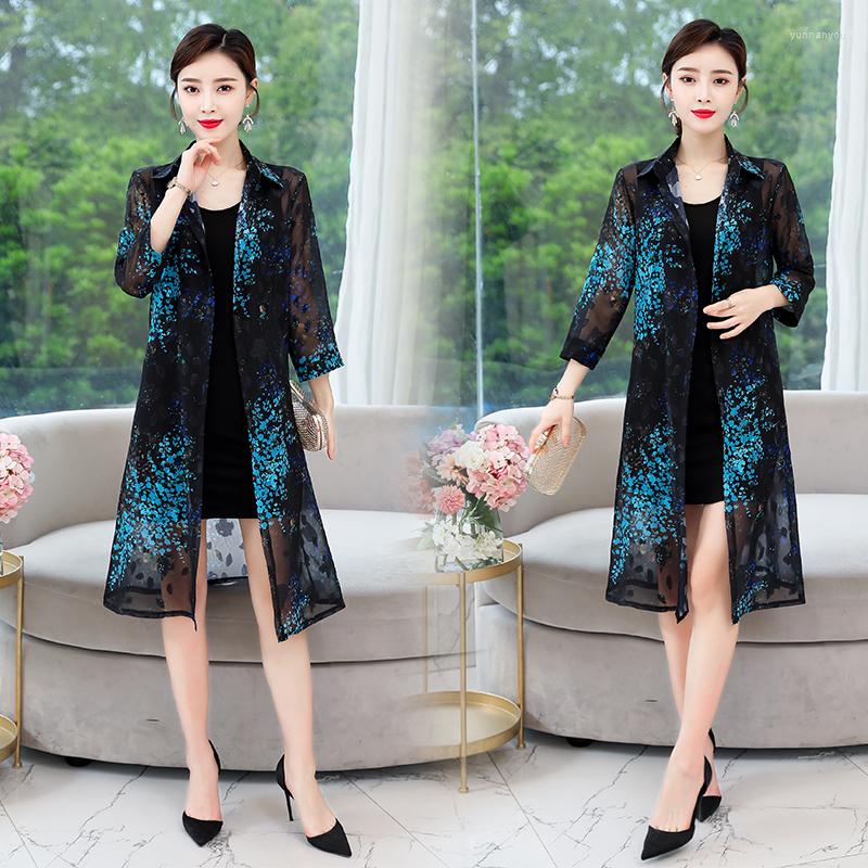Women's Blouses TingYiLi Vintage Print Cardigan Women Summer Chiffon Long Shirt Elegant Ladies -3XL Boho Kimono Female, Blue
Women's Blouses TingYiLi Vintage Print Cardigan Women Summer Chiffon Long Shirt Elegant Ladies -3XL Boho Kimono Female, Blue
