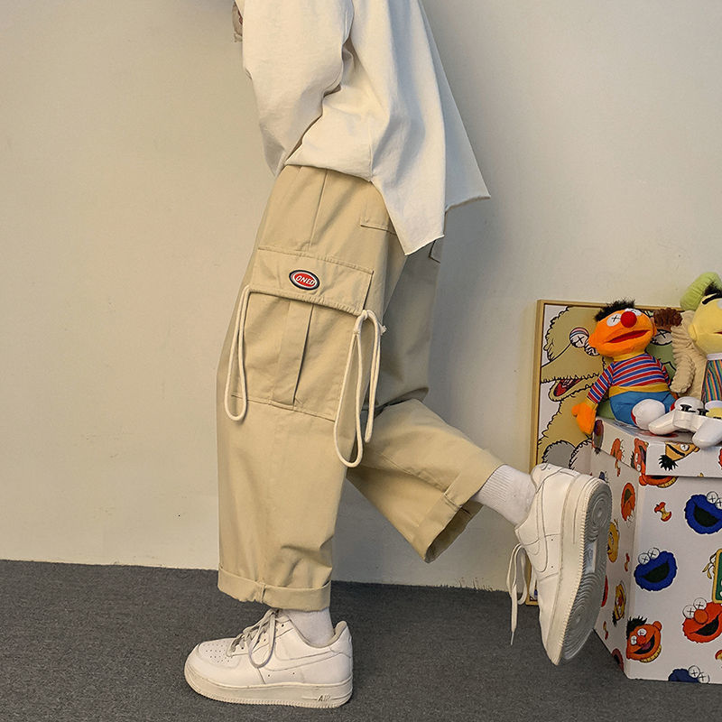 Men s Pants Cargo Streetwear Fashion Harem Loose Casual Wide leg Trousers brand 230414, Khaki
Men s Pants Cargo Streetwear Fashion Harem Loose Casual Wide leg Trousers brand 230414, Khaki