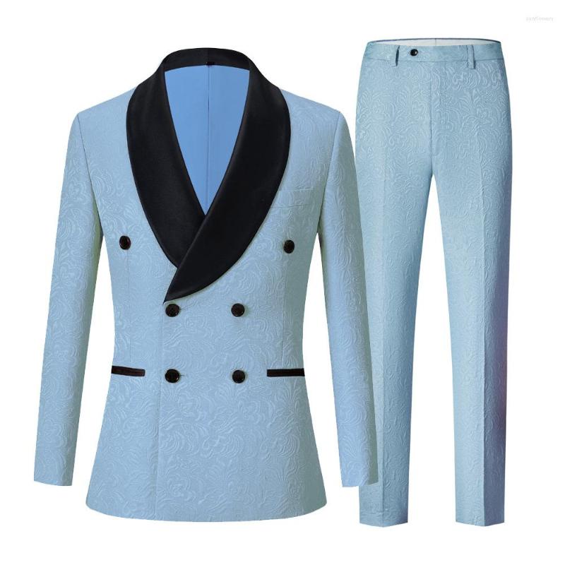 Men' Suits 2023 European And American Style Jacquard Double-breasted Solid Color Suit Green Fruit Collar Men' Dress Two-piece Set Of, Gold
Men' Suits 2023 European And American Style Jacquard Double-breasted Solid Color Suit Green Fruit Collar Men' Dress Two-piece Set Of, Gold