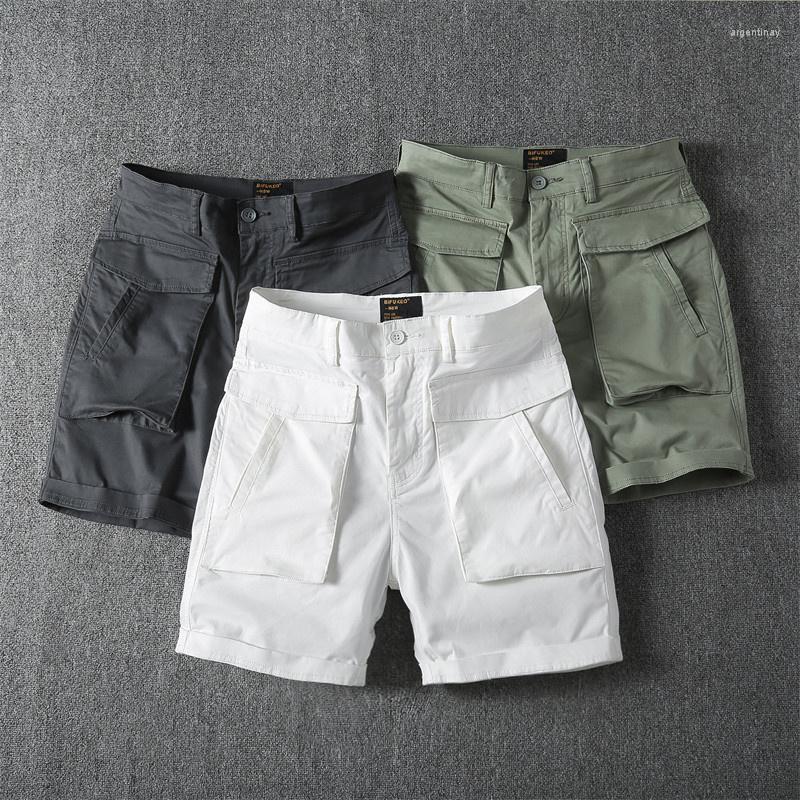 Men's Shorts Men's Summer Multi Pockets Casual Solid Color Cargo Fashion Loose Knee Length Overall Cotton Beach, Gray
Men's Shorts Men's Summer Multi Pockets Casual Solid Color Cargo Fashion Loose Knee Length Overall Cotton Beach, Gray