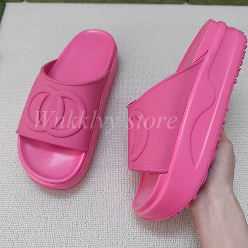 Designer g Slippers Summer Thick Sole Flat Rubber Platfprm Sandals Ladies Lazy Shoes Outdoor Holiday Waterproof Loose Beach Shoes Unisex, Colour5
Designer g Slippers Summer Thick Sole Flat Rubber Platfprm Sandals Ladies Lazy Shoes Outdoor Holiday Waterproof Loose Beach Shoes Unisex, Colour5