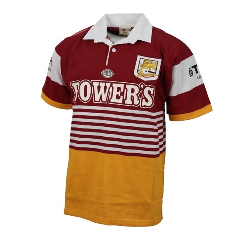 Outdoor TShirts Brisbane Broncos 1992 Retro Jersey RUGBY JERSEY Sport S5XL 230413, Beige
Outdoor TShirts Brisbane Broncos 1992 Retro Jersey RUGBY JERSEY Sport S5XL 230413, Beige