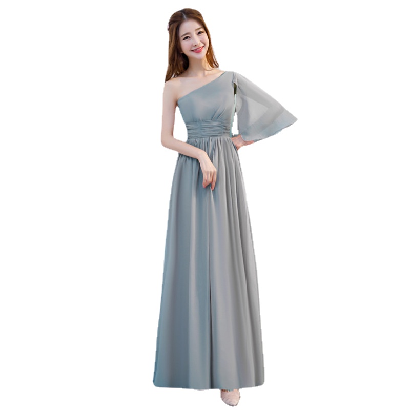 Women Chiffon Bridesmaid Dress Bride Guest Robe Lady Long Wedding Party Gown Floor Length Fashion Graduation Dresses
Women Chiffon Bridesmaid Dress Bride Guest Robe Lady Long Wedding Party Gown Floor Length Fashion Graduation Dresses