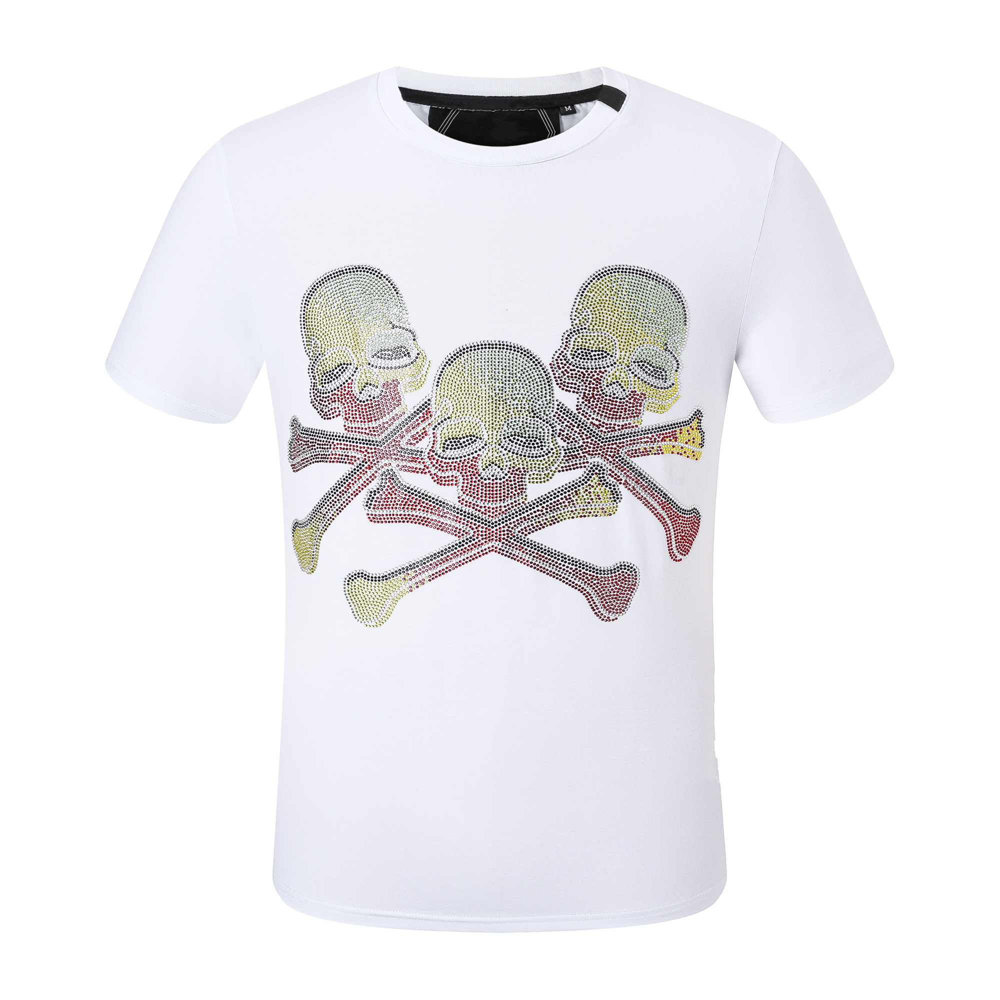 Phillip Plain Men designer PP Skull Diamond t shirt Short sleeve Dollar Brown bear Brand tee O-Neck high Quality Skulls TShirt tees tops PP2067, 14 
Phillip Plain Men designer PP Skull Diamond t shirt Short sleeve Dollar Brown bear Brand tee O-Neck high Quality Skulls TShirt tees tops PP2067, 14