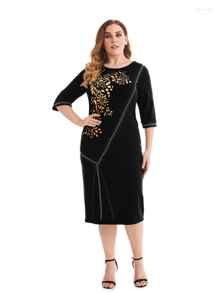 Plus Size Dresses Summer Oversized Women's Wear Splice Burnt Flower Diamond French Dress, Black yellow
Plus Size Dresses Summer Oversized Women's Wear Splice Burnt Flower Diamond French Dress, Black yellow