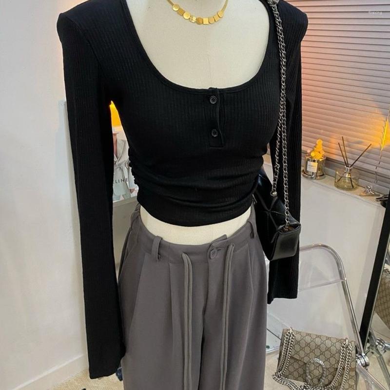 Women' T Shirts BEENLE V-neck Cotton 2023 Leggings Spring Autumn Skinny Bottoming Shirt Elastic Short Crop Sexy Girl T-shirt Female, Black
Women' T Shirts BEENLE V-neck Cotton 2023 Leggings Spring Autumn Skinny Bottoming Shirt Elastic Short Crop Sexy Girl T-shirt Female, Black