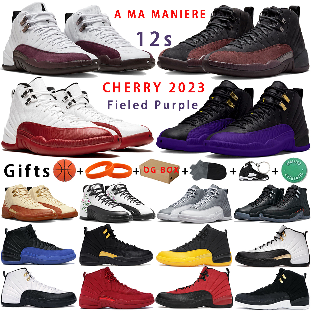 WITH BOX Jumpman 12 Retros Men Basketball Shoes 12s A Ma Maniere Field Purple Cherry 2023 Floral Golf Stealth Designer Sneakers mens Royalty Taxi OVO trainers Boots, 20. ovo black
WITH BOX Jumpman 12 Retros Men Basketball Shoes 12s A Ma Maniere Field Purple Cherry 2023 Floral Golf Stealth Designer Sneakers mens Royalty Taxi OVO trainers Boots, 20. ovo black