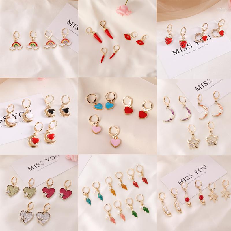 Dangle Earrings Crystal Heart Strawberry Female Hanging Pendant Wedding Fashion Jewelry Holiday Vocation Gifts
Dangle Earrings Crystal Heart Strawberry Female Hanging Pendant Wedding Fashion Jewelry Holiday Vocation Gifts